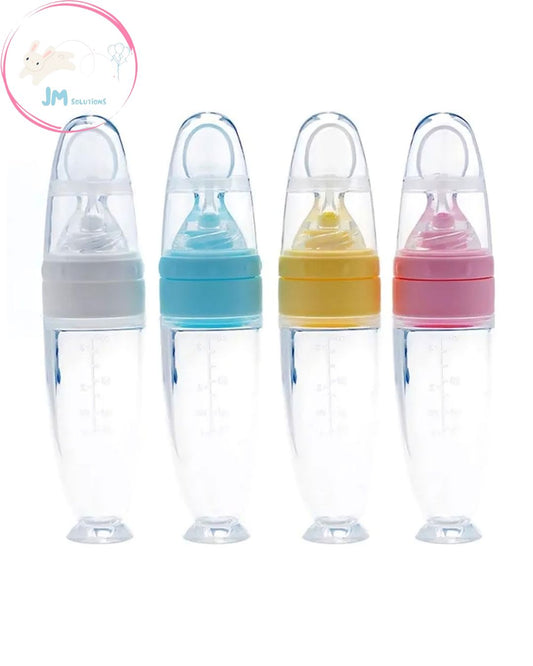 Baby Feeding Squeeze Spoon